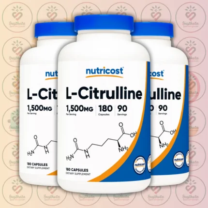 Nutricost L-Citrulline - 1500mg - 180 Capsules in Bangladesh Image 02