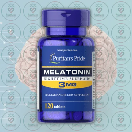Puritan's Pride Melatonin - 3mg - 120 Tablets in Bangladesh Image 01