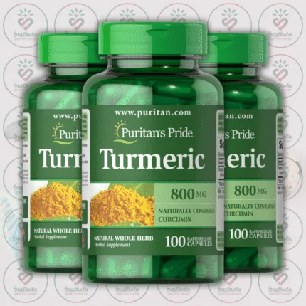 Puritan's Pride Turmeric - 800mg - 100 Rapid Release Capsules in Bangladesh Image 02