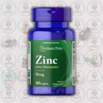 Puritan's Pride Zinc Gluconate - 50mg - 100 Caplets in Bangladesh Image 01