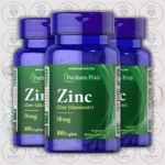 Puritan's Pride Zinc Gluconate - 50mg - 100 Caplets in Bangladesh Image 02