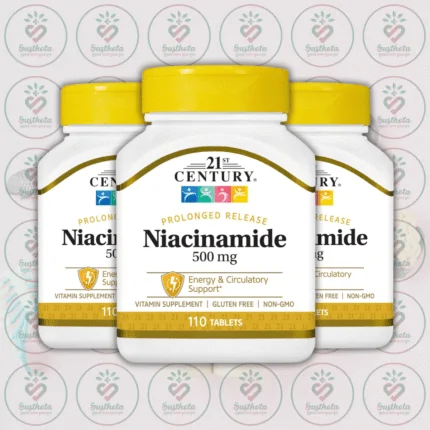 21st Century Prolonged Release Niacinamide - 500 mg - 110 Tablets in Bangladesh Image 02