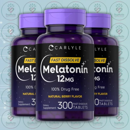 Carlyle Melatonin - 12 mg - 300 Fast Dissolve Tablets in Bangladesh Image 02