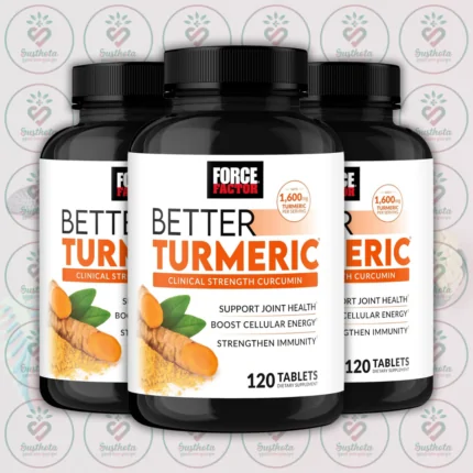 Force Factor Better Turmeric - 1,600 mg - 120 Tablets in Bangladesh Image 02