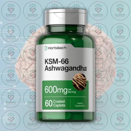 Horbäach KSM-66 Ashwagandha – 600mg – 60 Coated Caplets in Bangladesh Image 01
