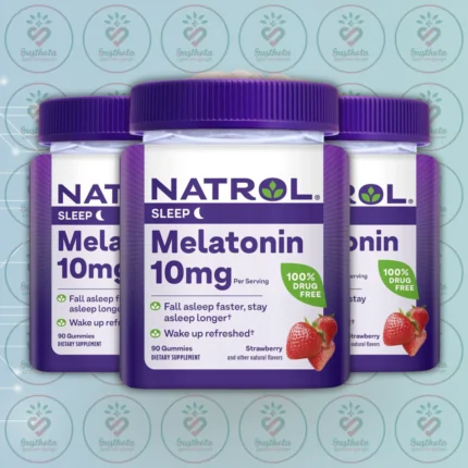 Natrol Melatonin Strawberry-Flavored Gummy - 10mg - 90 Gummies in Bangladesh Image 02