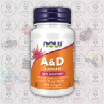 NOW A&D - 10,000_400 IU - 100 Softgels in Bangladesh Image 01