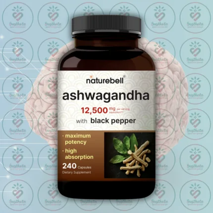 NatureBell Ashwagandha - 12,500 mg - 240 Capsules in Bangladesh Image 01