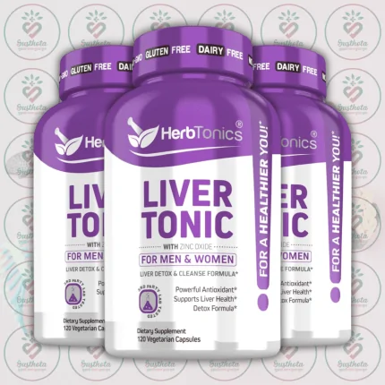 HerbTonics Liver Tonic – 120 Vegetarian Capsules in Bangladesh Image 02