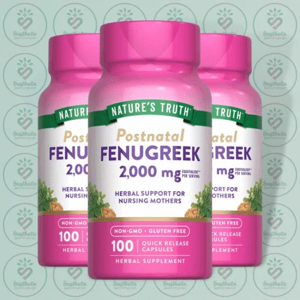 Nature's Truth Postnatal Fenugreek – 2,000 mg – 100 Quick Release Capsules in Bangladesh Image 02