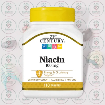 21st Century Niacin - 100 mg - 110 Tablets in Bangladesh Image 01