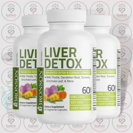 Bronson Liver Detox Advanced Detox & Cleansing Formula - 60 Vegetarian Capsules in Bangladesh Image 02