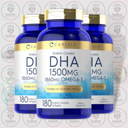 Carlyle Enteric Coated DHA - 1500mg - 180 Softgels in Bangladesh Image 02