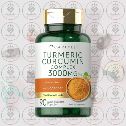 Carlyle Turmeric Curcumin Complex – 3000mg – 90 Quick Release Capsules in Bangladesh Image 01