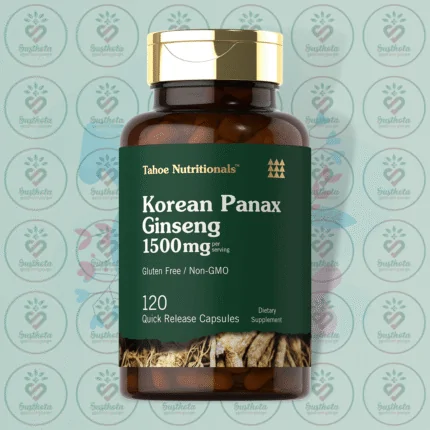 Tahoe Nutritionals Korean Panax Ginseng – 1500mg – 120 Quick Release Capsules in Bangladesh Image 01