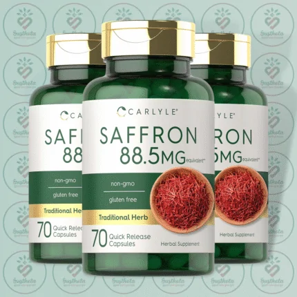 Carlyle Saffron Extract – 88.5mg – 70 Quick Release Capsules in Bangladesh Image 02