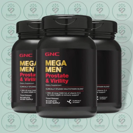 GNC Mega Men Prostate & Virility - 90 Caplets in Bangladesh Image 02