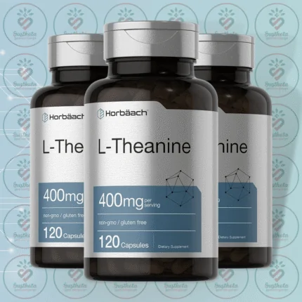 Horbäach L-Theanine - 400mg - 120 Capsules in Bangladesh Image 02