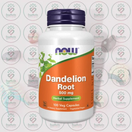 NOW Dandelion Root – 500 mg – 100 Veg Capsules in Bangladesh Image 01