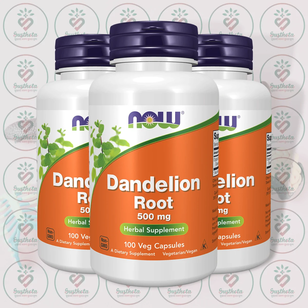 Now Dandelion Root – 500 Mg – 100 Veg Capsules In Bangladesh Image 02 Now Dandelion Root – 500 Mg – 100 Veg Capsules In Bangladesh Image 02
