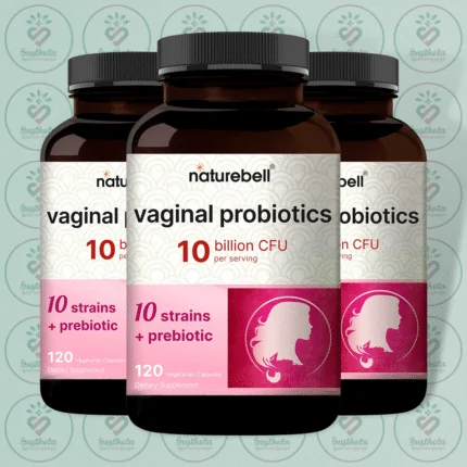 NatureBell Vaginal Probiotics – 10 Billion CFU – 120 Vegetarian Capsules in Bangladesh Image 02