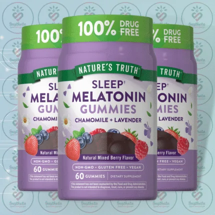 Nature's Truth Sleep Melatonin Gummies with Chamomile + Lavender - 3mg - 60 Vegan Gummies in Bangladesh Image 02