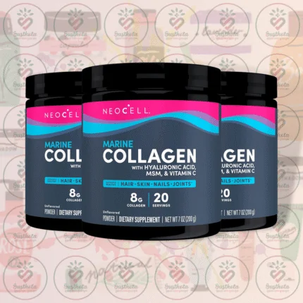 NeoCell Marine Collagen with Hyaluronic Acid, MSM & Vitamin C - 8g - 200g Unflavored Powder in Bangladesh Image 02