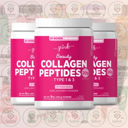 Pink Beauty Collagen Peptides – 20g – 255g Unflavored Powder in Bangladesh Image 02