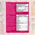 Pink Beauty Collagen Peptides – 20g – 255g Unflavored Powder in Bangladesh Supplement Facts