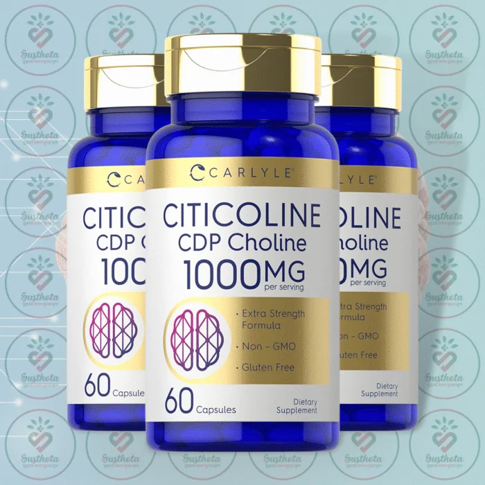 Carlyle Citicoline Cdp Choline – 1000 Mg – 60 Capsules In Bangladesh Image 02