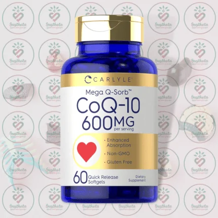 Carlyle Mega Q-Sorb CoQ-10 – 600 mg – 60 Quick Release Softgels in Bangladesh Image 01