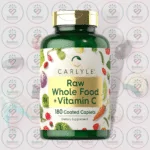 Carlyle Raw Whole Food + Vitamin C - 500 mg - 180 Coated Caplets in Bangladesh Image 01