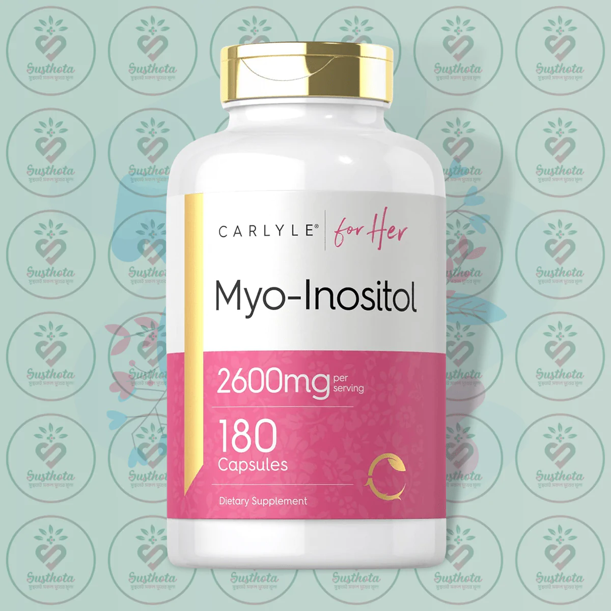 Carlyle For Her Myo-Inositol – 2600 Mg – 180 Capsules In Bangladesh Image 01