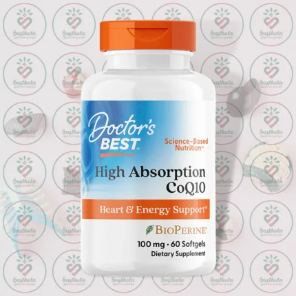 Doctor's Best High Absorption CoQ10 – 100 mg – 60 Softgels in Bangladesh Image 01