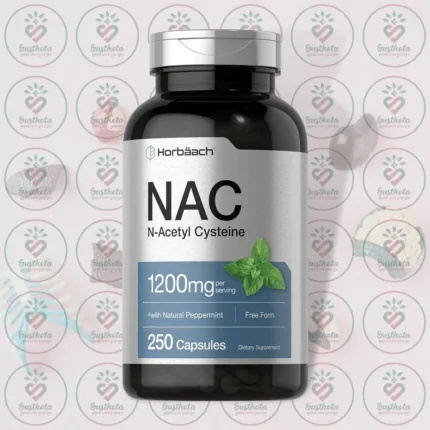 Horbäach NAC N-Acetyl Cysteine - 1200mg - 250 Capsules in Bangladesh Image 01