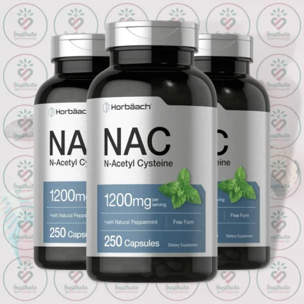 Horbäach NAC N-Acetyl Cysteine - 1200mg - 250 Capsules in Bangladesh Image 02