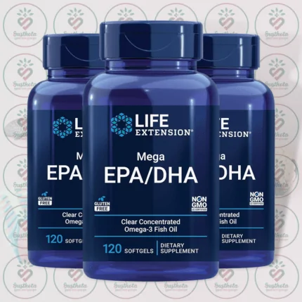 Life Extension Mega EPA DHA - 720mg EPA & 480mg DHA - 120 Softgels in Bangladesh Image 02
