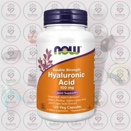 NOW Double Strength Hyaluronic Acid – 100 mg – 120 Veg Capsules in Bangladesh Image 01