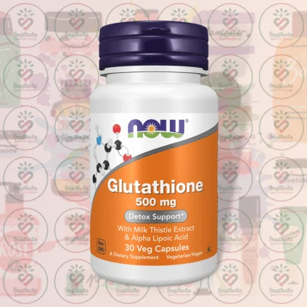 NOW Glutathione - 500 mg - 30 Veg Capsules in Bangladesh Image 01