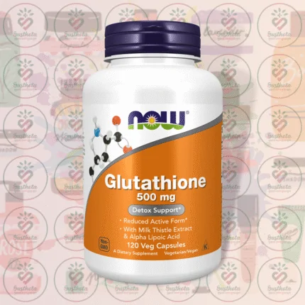NOW Glutathione – 500 mg – 120 Veg Capsules in Bangladesh Image 01