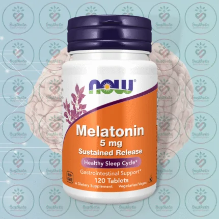NOW Melatonin – 5 mg – 120 Sustained Release Tablets in Bangladesh Image 01