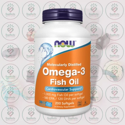 NOW Omega-3 Fish Oil - 1000 mg - 200 Softgels in Bangladesh Image 01