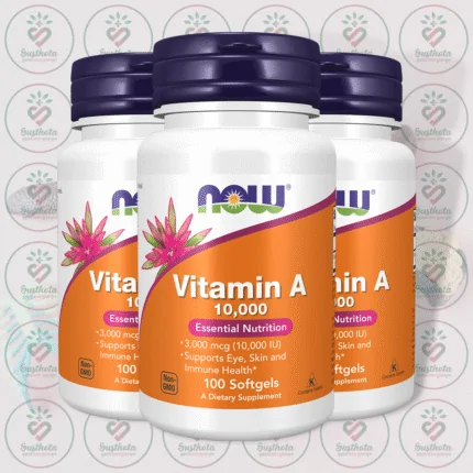 NOW Vitamin A – 10,000 IU – 100 Softgels in Bangladesh Image 02