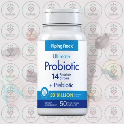 Piping Rock Ultimate Probiotic - 50 Billion Active Organisms - 50 Vegetarian Capsules in Bangladesh Image 01