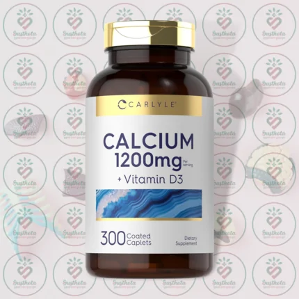 Carlyle Calcium 1200mg + Vitamin D3 – 300 Coated Caplets in Bangladesh Image 01