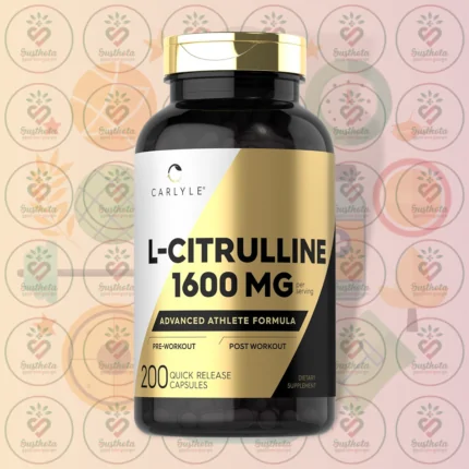 Carlyle L-Citrulline – 1600 mg – 200 Quick Release Capsules in Bangladesh Image 01