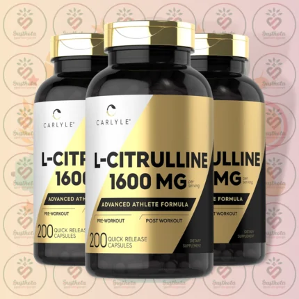 Carlyle L-Citrulline – 1600 mg – 200 Quick Release Capsules in Bangladesh Image 02