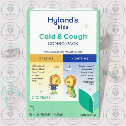 Hyland's Naturals Kids Cold & Cough Combo Pack - 2 Bottles (118 ml Each) - Daytime & Nighttime Formula in Bangladesh Image 01