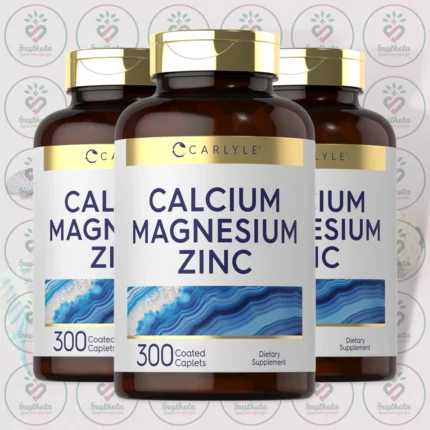 Carlyle Calcium Magnesium Zinc - 300 Coated Caplets in Bangladesh Image 02