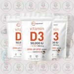 Micro Ingredients Vitamin D3 + K2 – 50,000 IU + 200 mcg – 240 Softgels in Bangladesh Image 02